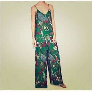 BEING DELETED Zara Floral Jumpsuit